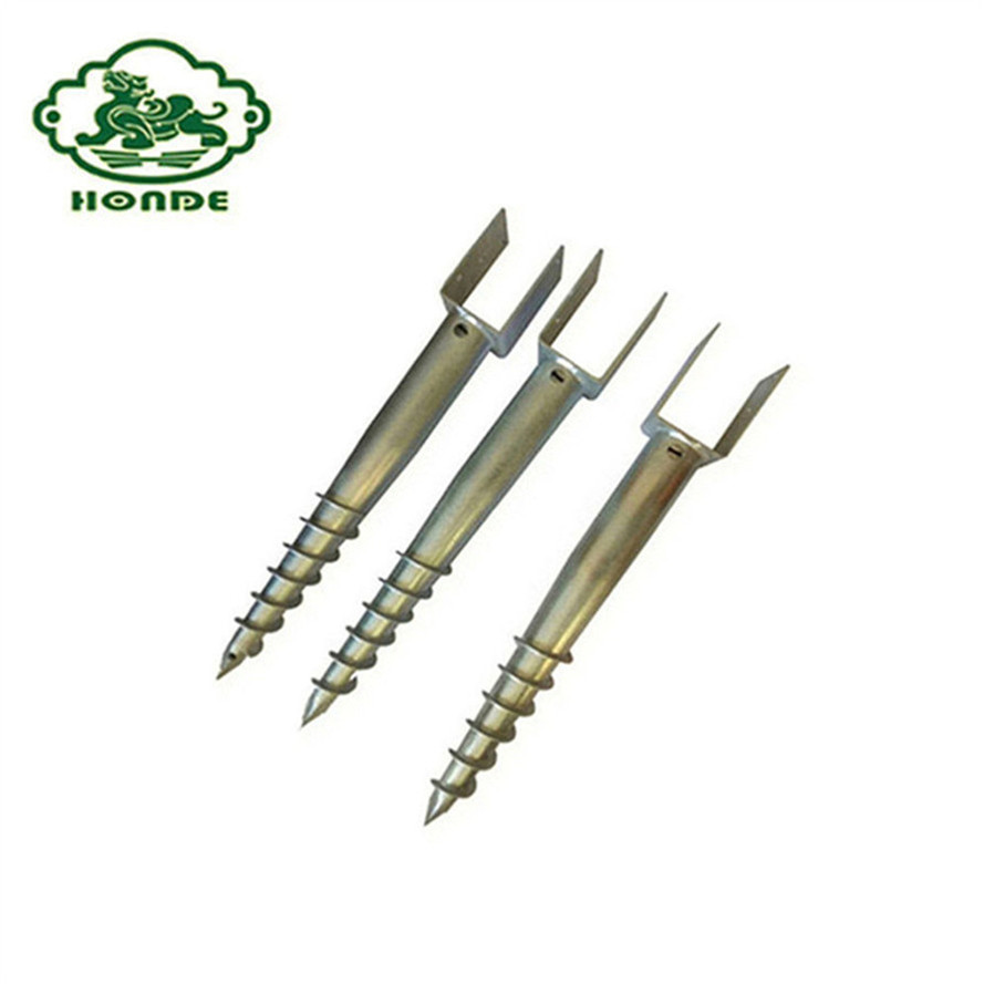Flange Galvanized Ground Screw