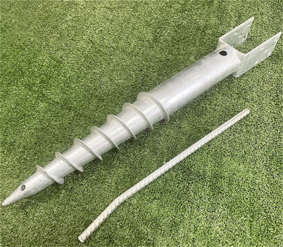 Galvanized Ground Screw Foundation for Simple Houses