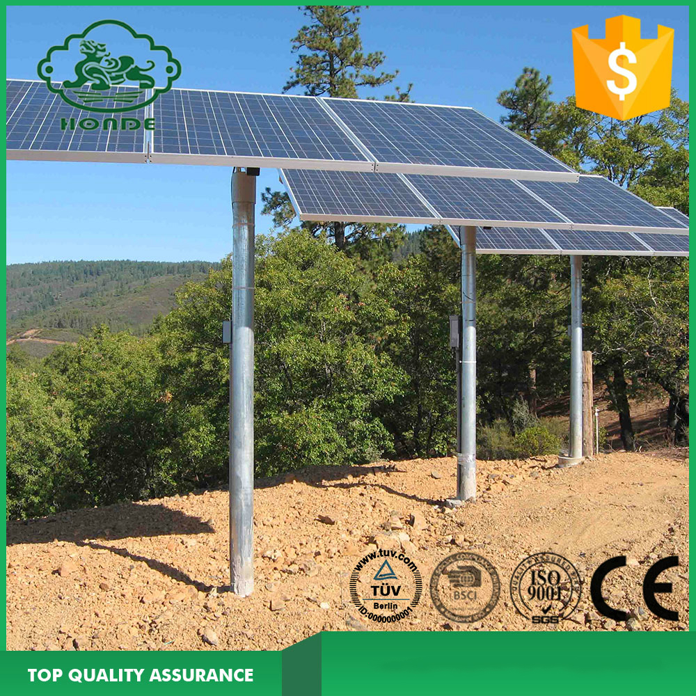 Galvanized High Quality Single Ramming Rail System